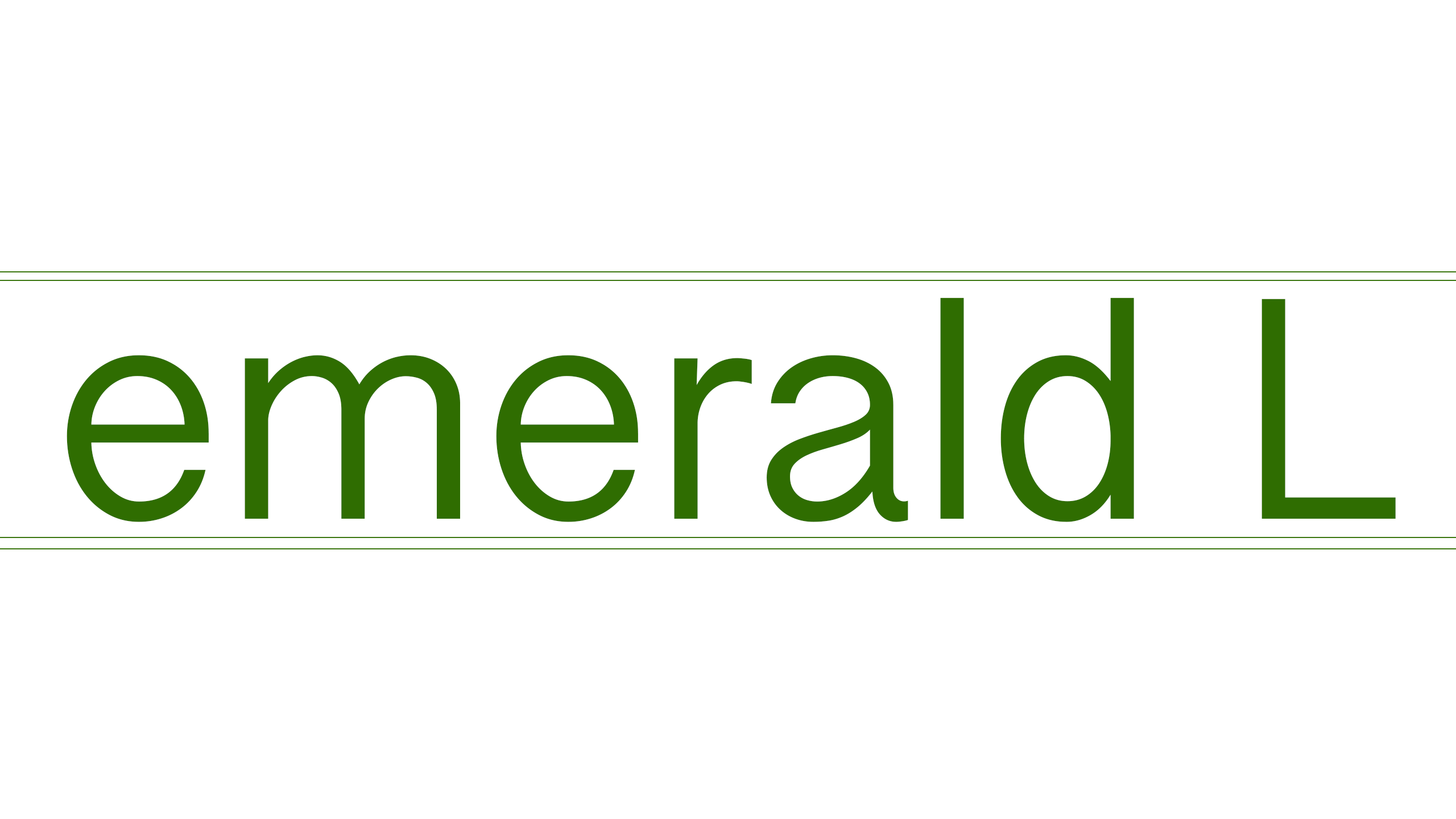 Emerald Pedistal